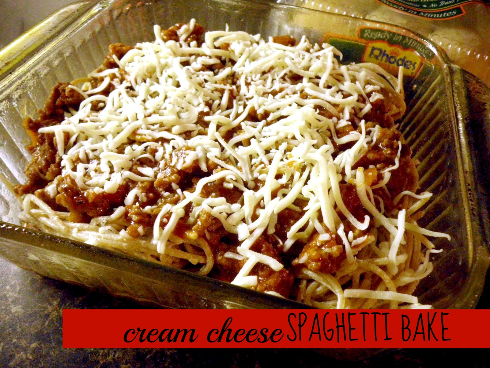 Cheese For Spaghetti
 Cream Cheese Spaghetti Bake