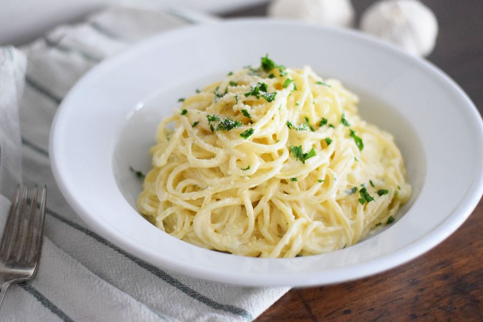 Cheese For Spaghetti
 Creamy Garlic Four Cheese Pasta