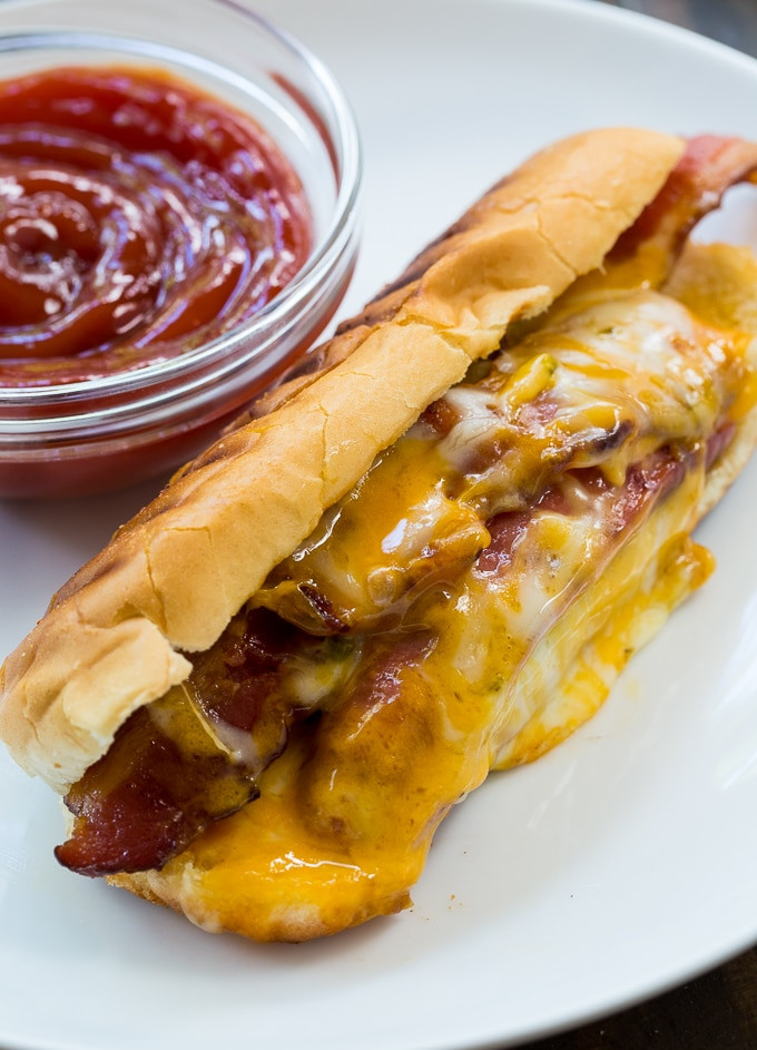 Cheese Hot Dogs
 Grilled Cheese Hot Dogs Spicy Southern Kitchen