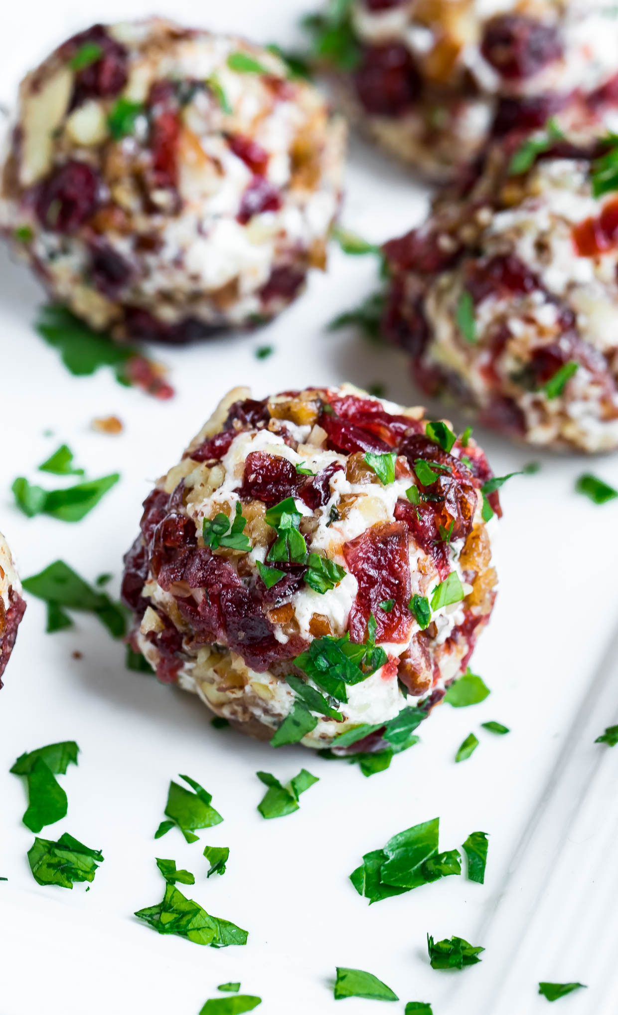 Cheese Recipes Appetizers
 Mini Can d Pecan Cranberry Goat Cheese Balls Peas And