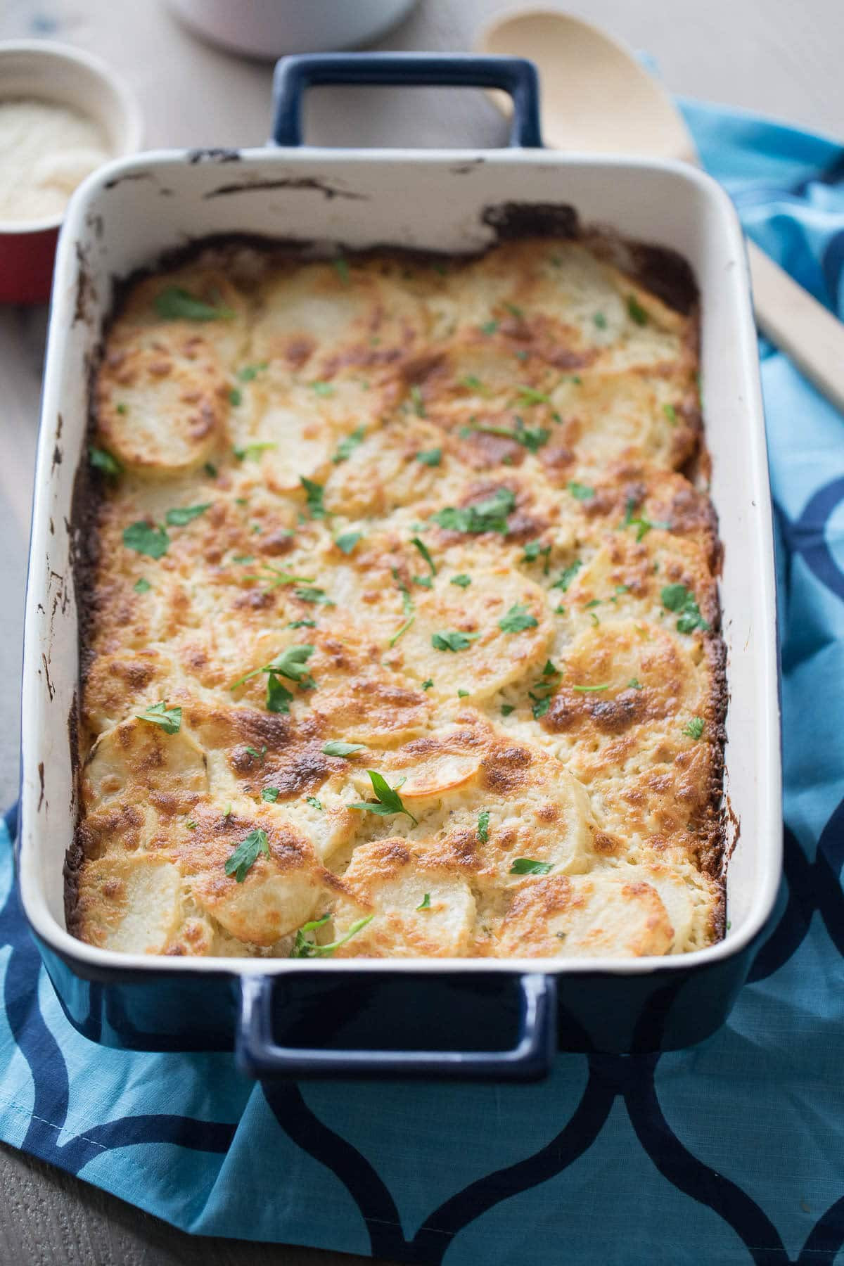 Cheese Scalloped Potatoes
 Easy Scalloped Potatoes with Boursin Cheese