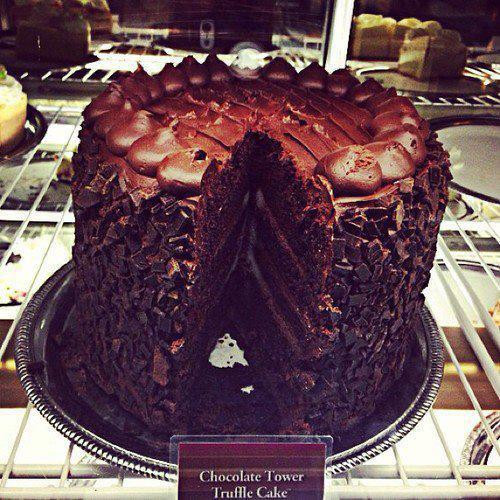 Cheesecake Factory Chocolate Tower Truffle Cake
 Chocolate Cake The Chocolate Tower Truffle Cake