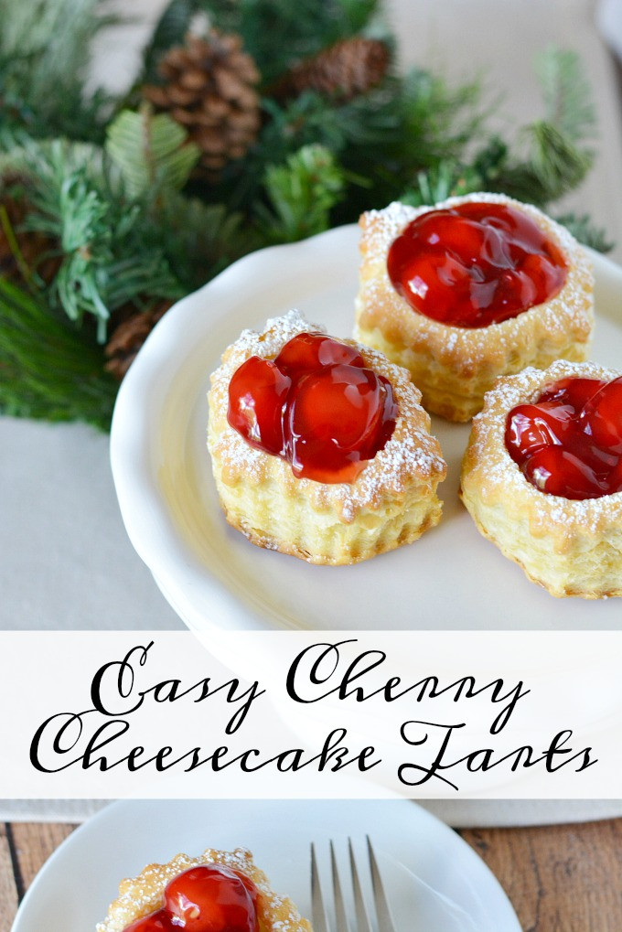Cheesecake Tart Recipe
 Easy Cherry Cheesecake Tarts Recipe The Rebel Chick