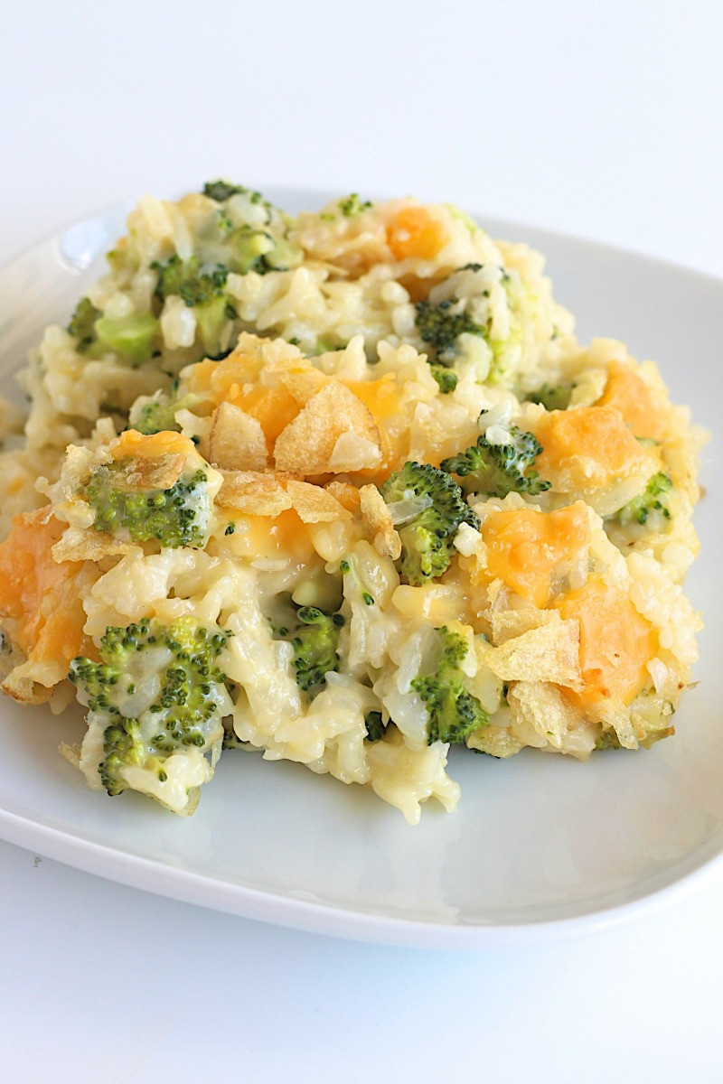 Best Ideas Cheesy Broccoli And Rice Casserole Best Recipes Ideas