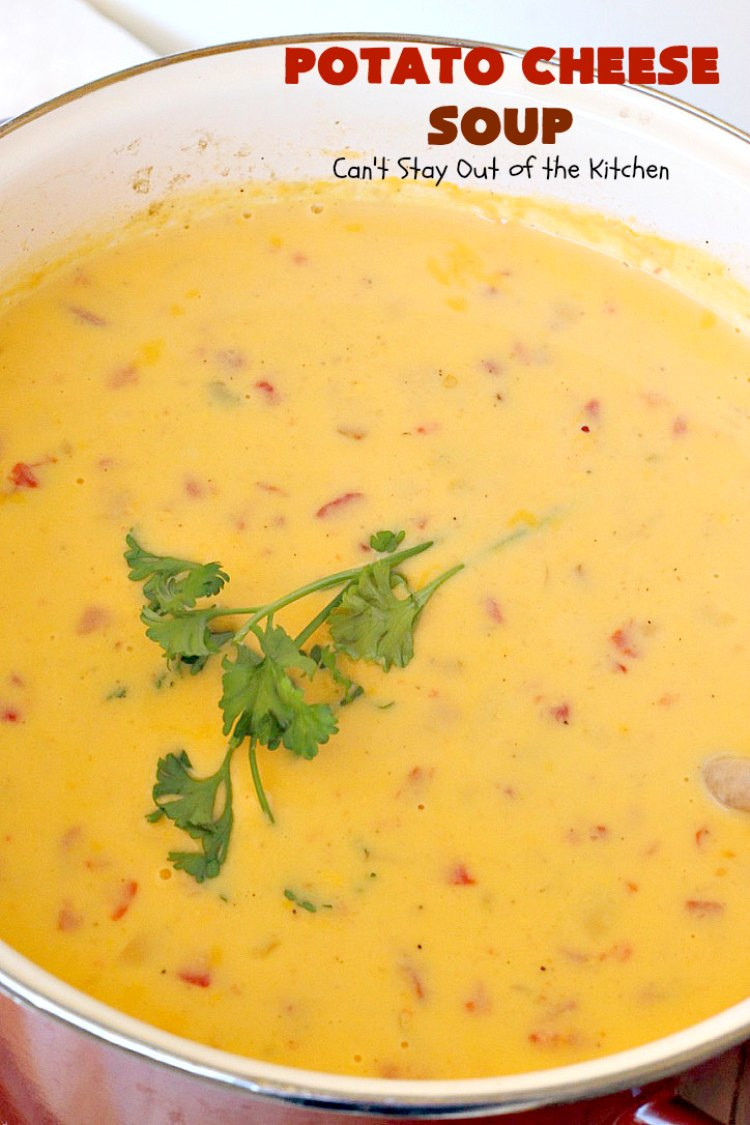 Cheesy Potato Soup Velveeta
 potato cheese soup with velveeta