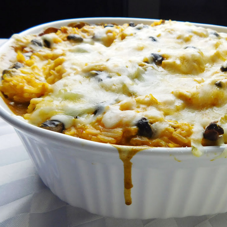 Chicken And Black Beans Casserole
 Mexican Rice & Black Bean Casserole With Chicken Recipe
