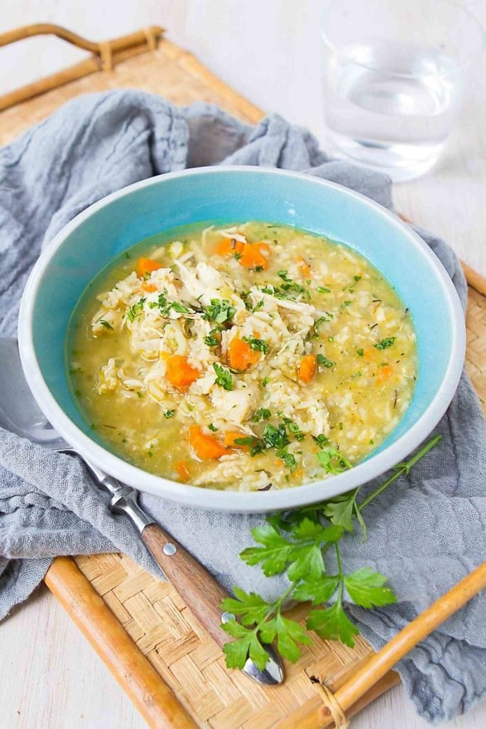 Chicken And Brown Rice Instant Pot
 Chicken and Brown Rice Soup