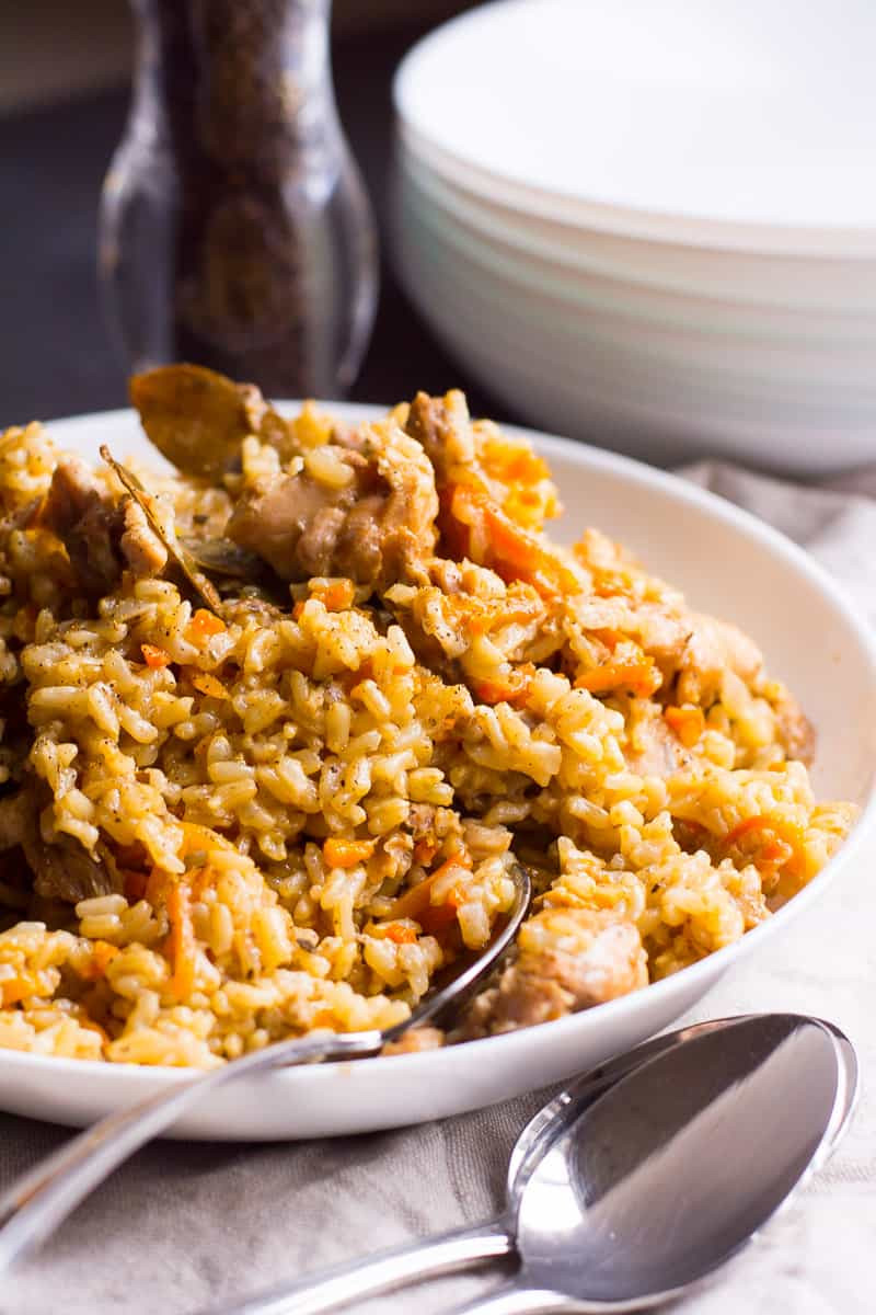 Chicken And Brown Rice Instant Pot
 Instant Pot Chicken and Rice iFOODreal