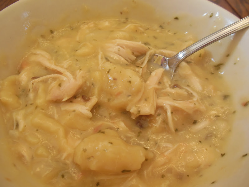 Chicken And Dumplings Using Biscuits
 ALL THINGS DELICIOUS Crockpot Chicken & Dumplings