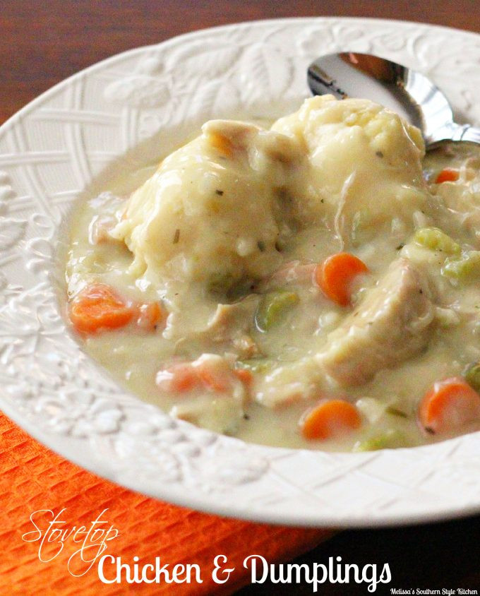 Chicken And Dumplings Using Biscuits
 Stovetop Chicken And Dumplings In 30 Minutes
