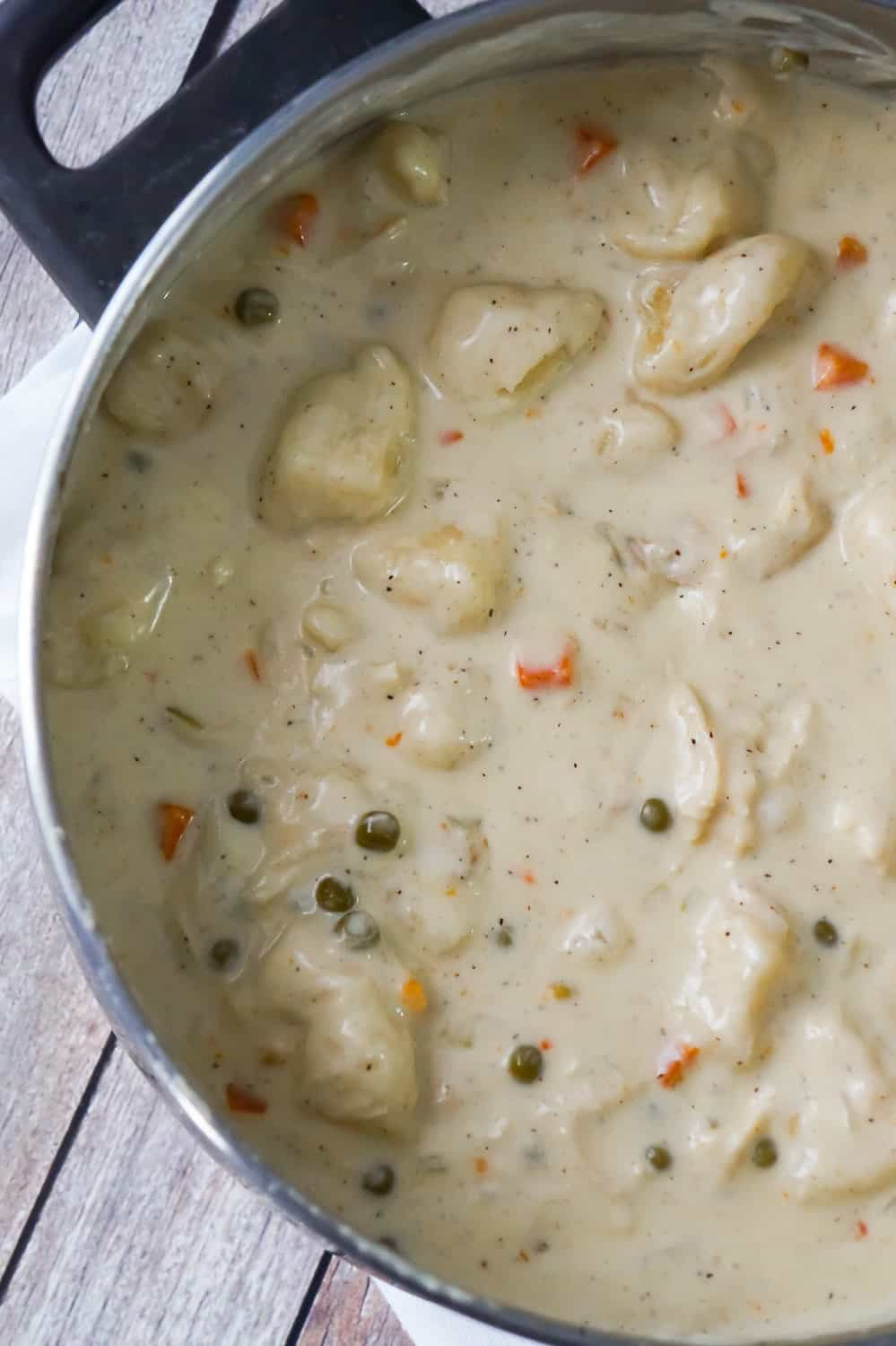 Chicken And Dumplings Using Biscuits
 Easy Chicken and Dumplings with Biscuits This is Not