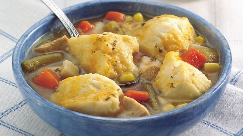 Chicken And Dumplings Using Biscuits
 Easy Chicken and Dumplings for Two Recipe Pillsbury