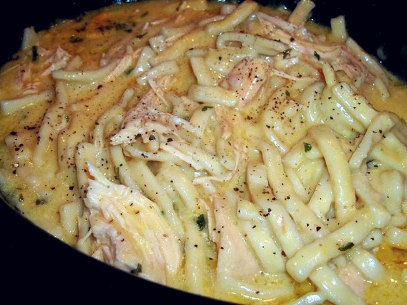 Chicken And Egg Noodles
 Chicken & Noodles Crock Pot Recipe