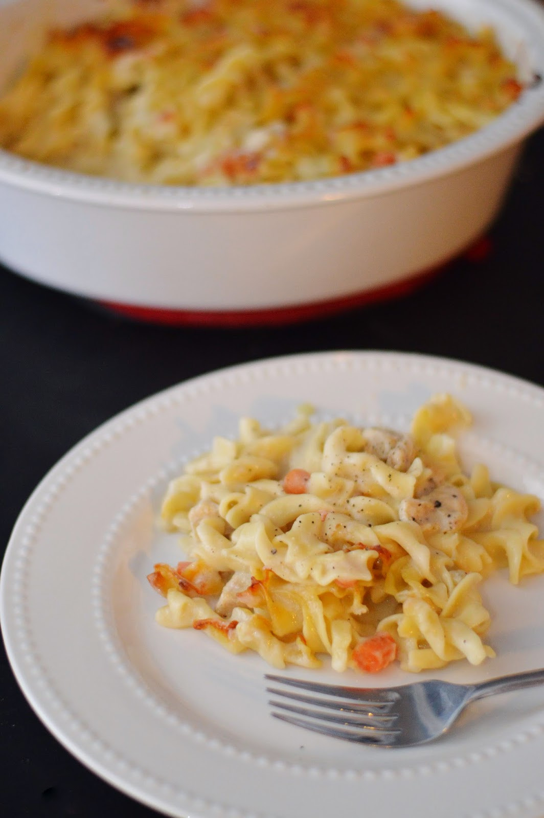 Chicken And Egg Noodles
 The Art of fort Baking Chicken and Egg Noodle Casserole
