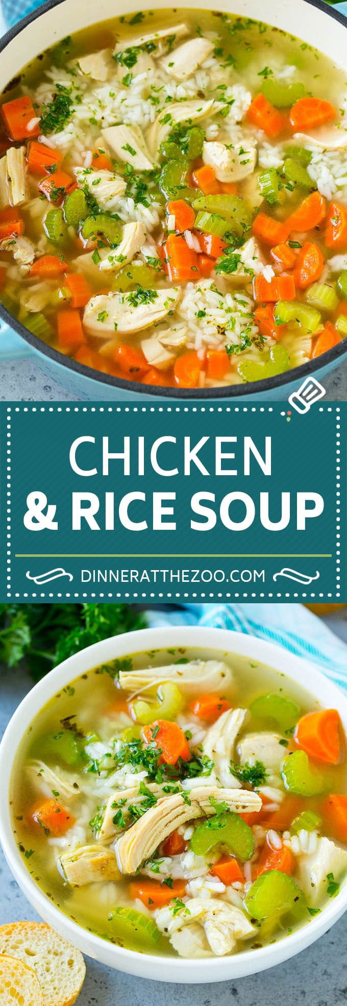 Chicken And Rice Soup Recipe
 Chicken and Rice Soup Dinner at the Zoo