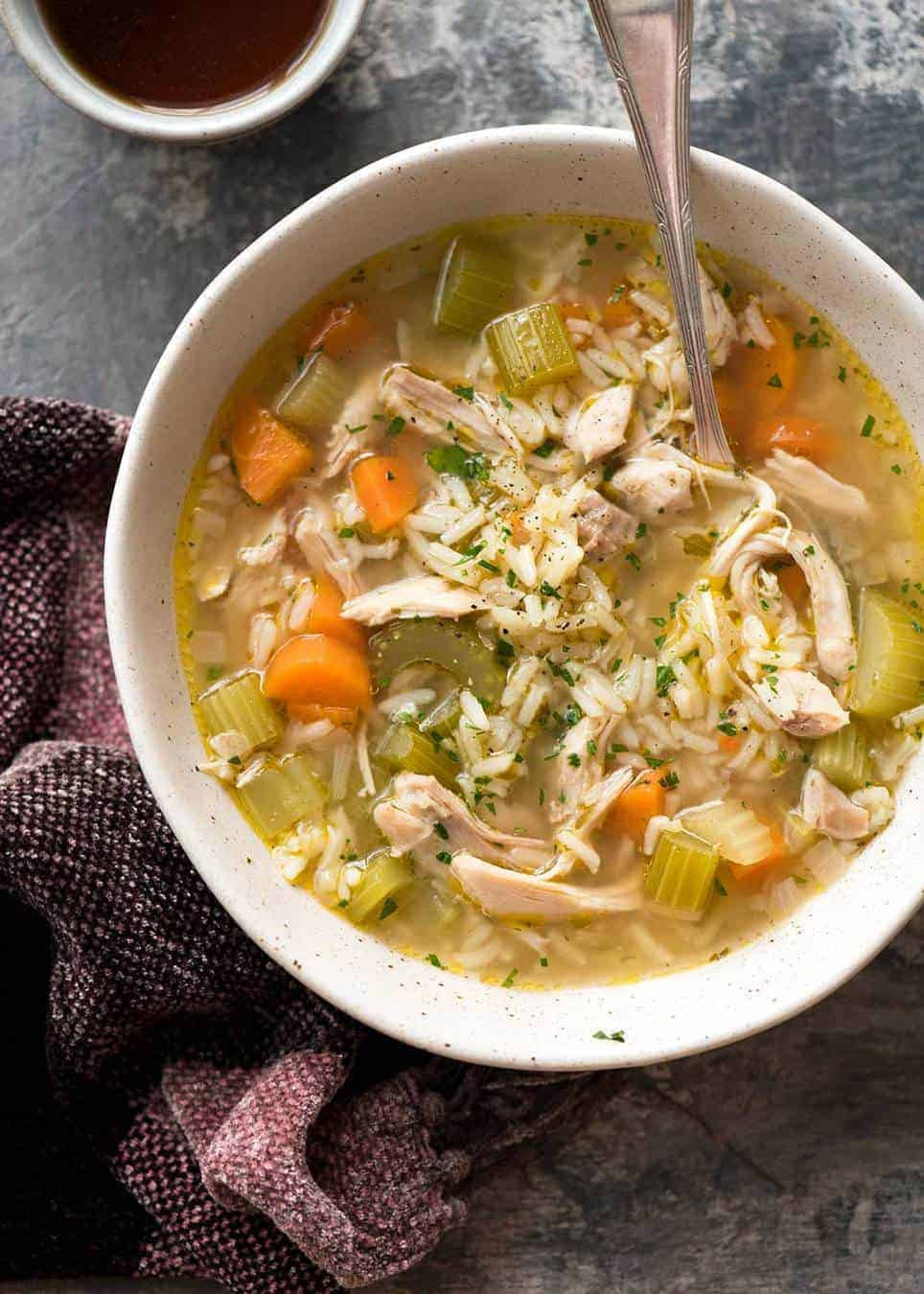 Chicken And Rice Soup Recipe
 Chicken and Rice Soup