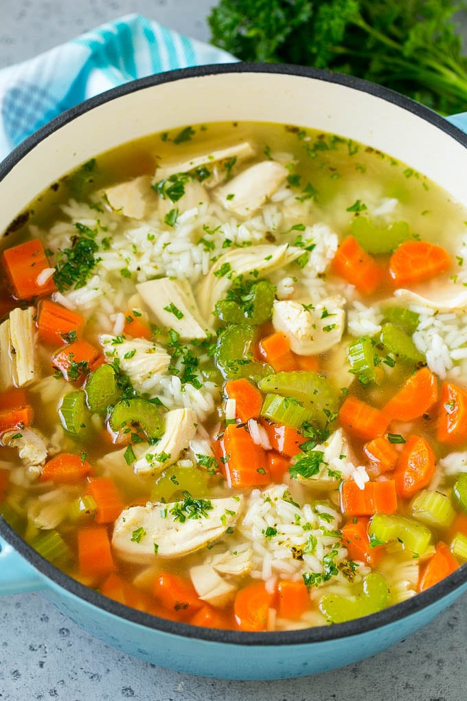 The Best Chicken and Rice soup Recipe - Best Recipes Ideas and Collections