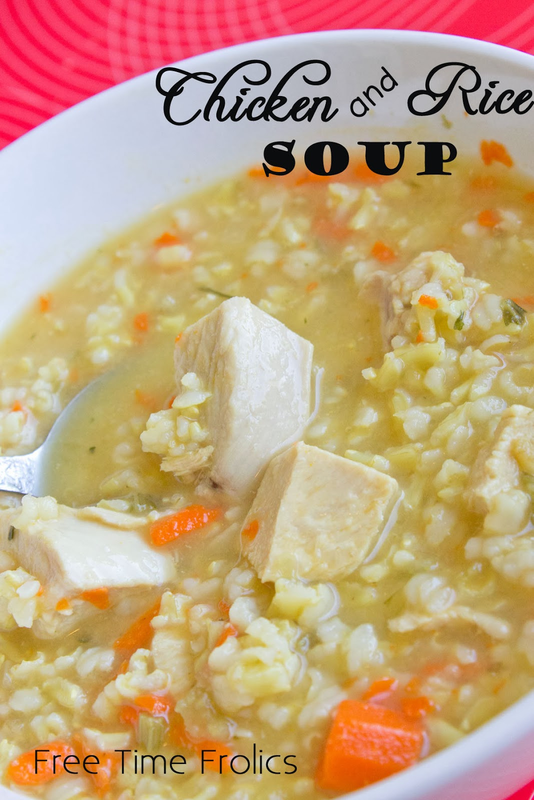 Chicken And Rice Soup Recipe
 Easy Chicken & Rice soup