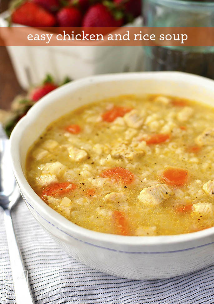 Chicken And Rice Soup Recipe
 Easy Chicken and Rice Soup Gluten Free Soup Recipe
