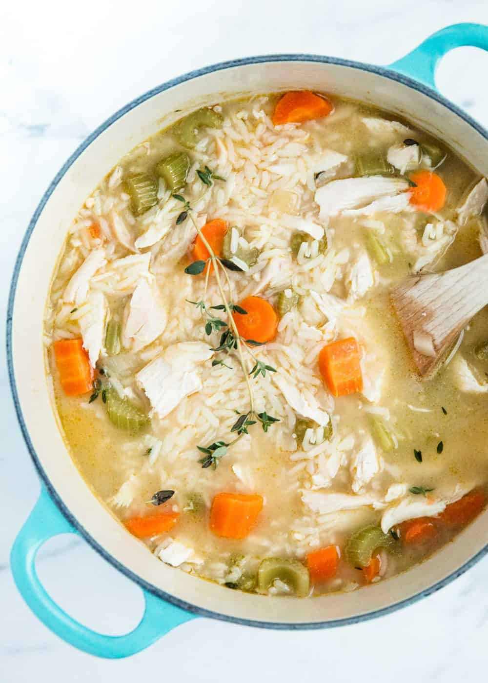 Chicken And Rice Soup Recipe
 e Pot Chicken and Rice Soup I Heart Naptime