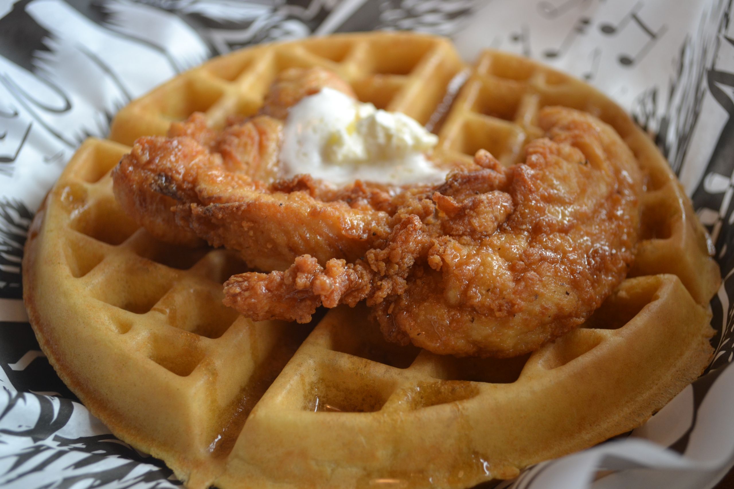 Chicken And Waffles
 Chicken and Waffles Slim Chickens