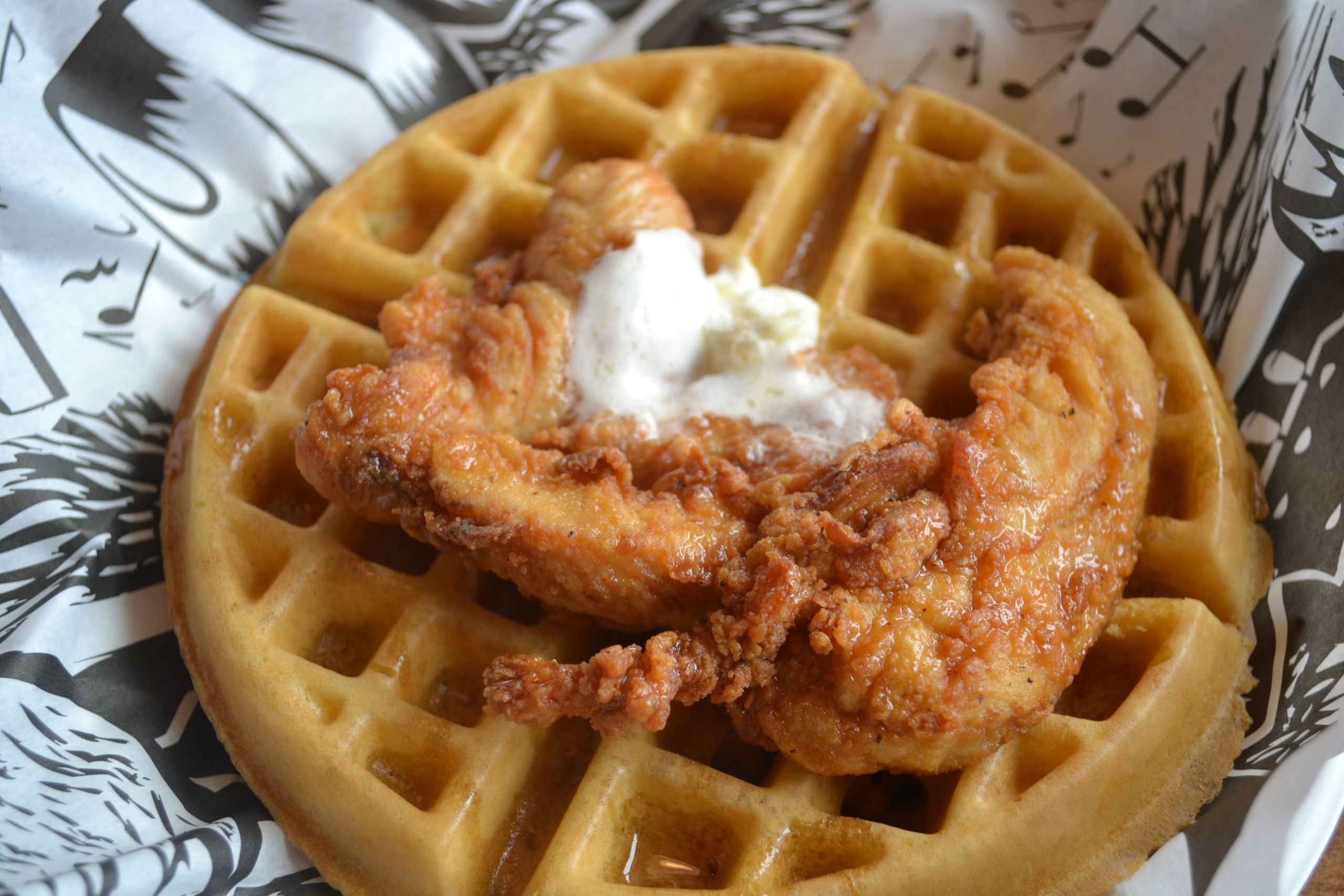 Chicken And Waffles
 Chicken and Waffles Slim Chickens