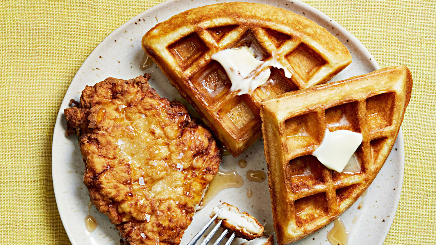 Chicken And Waffles
 Quick Fried Chicken and Waffles