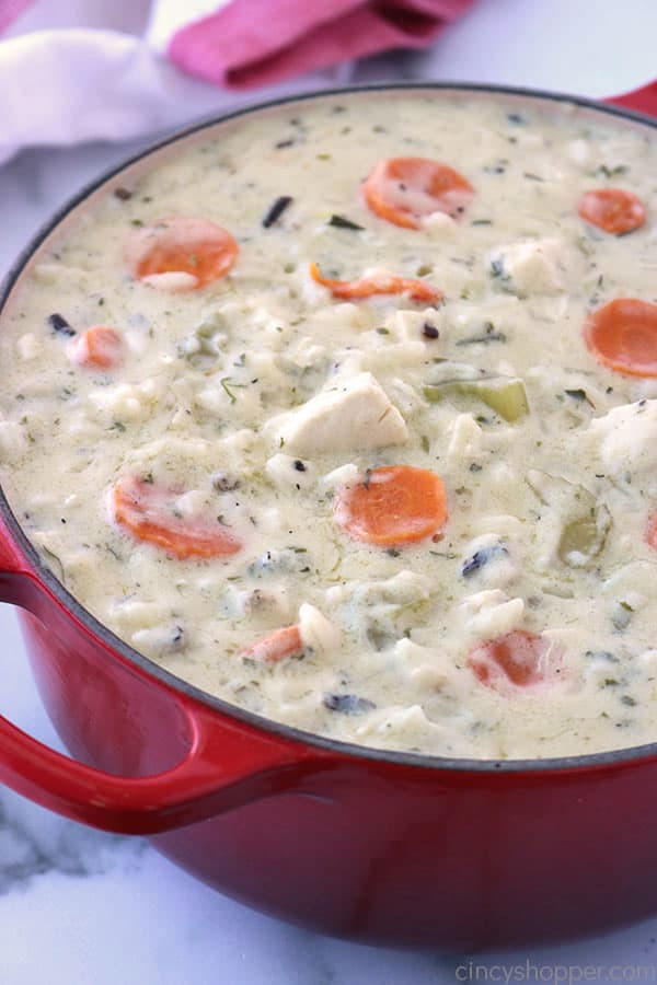 Chicken And Wild Rice Soup
 Creamy Chicken and Wild Rice Soup CincyShopper