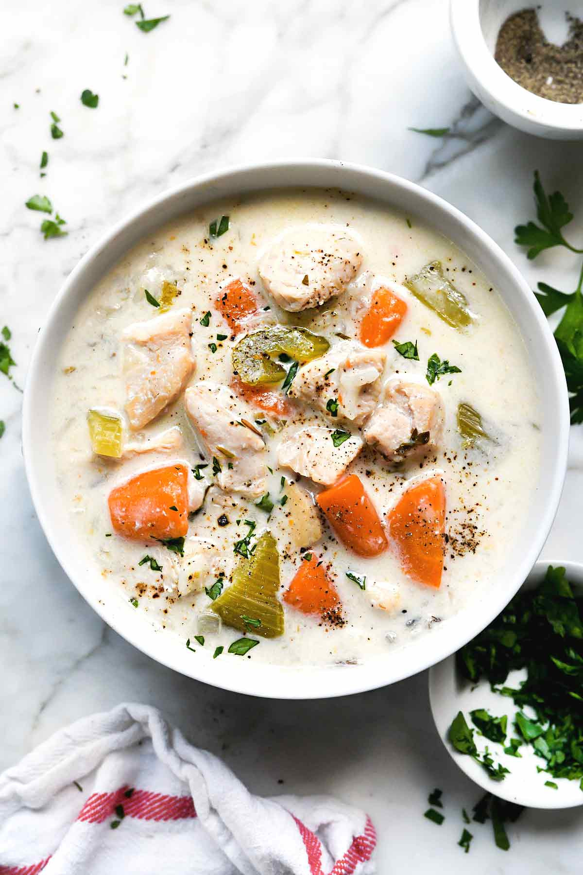 Chicken And Wild Rice Soup
 Chicken and Wild Rice Soup Instant Pot or Stovetop