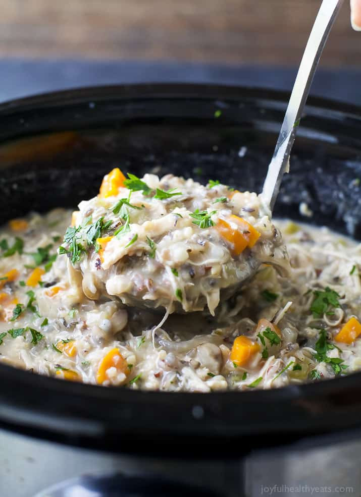 Chicken And Wild Rice Soup Recipe
 Easy Crockpot Chicken & Wild Rice Soup