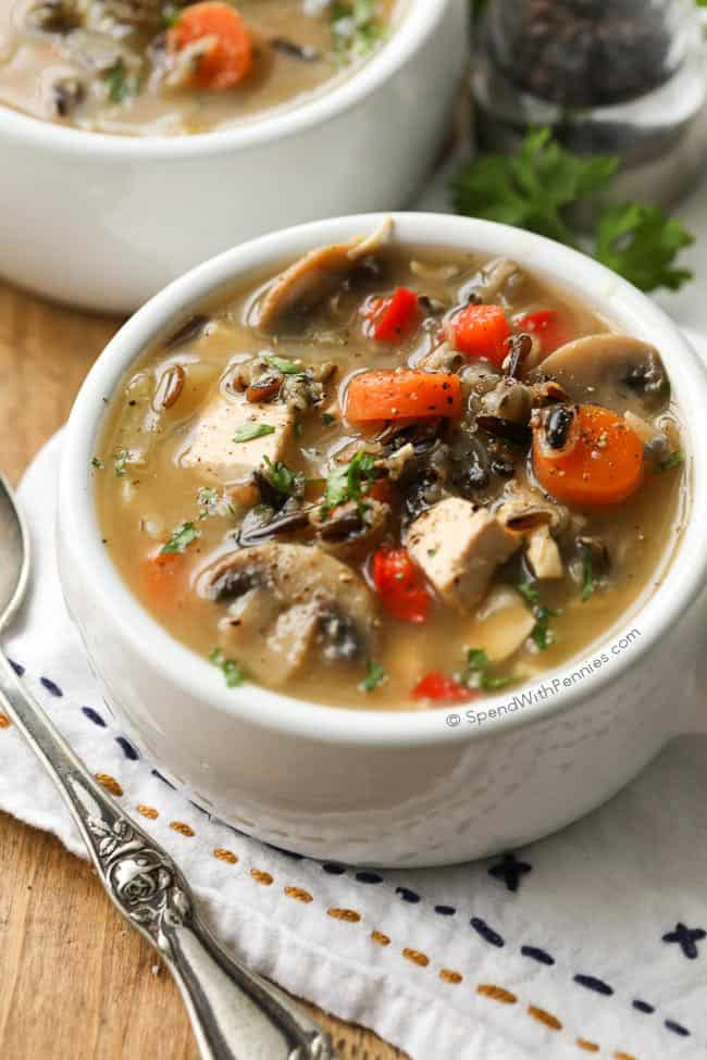 Chicken And Wild Rice Soup Recipe
 Weekly Menu Plan 89