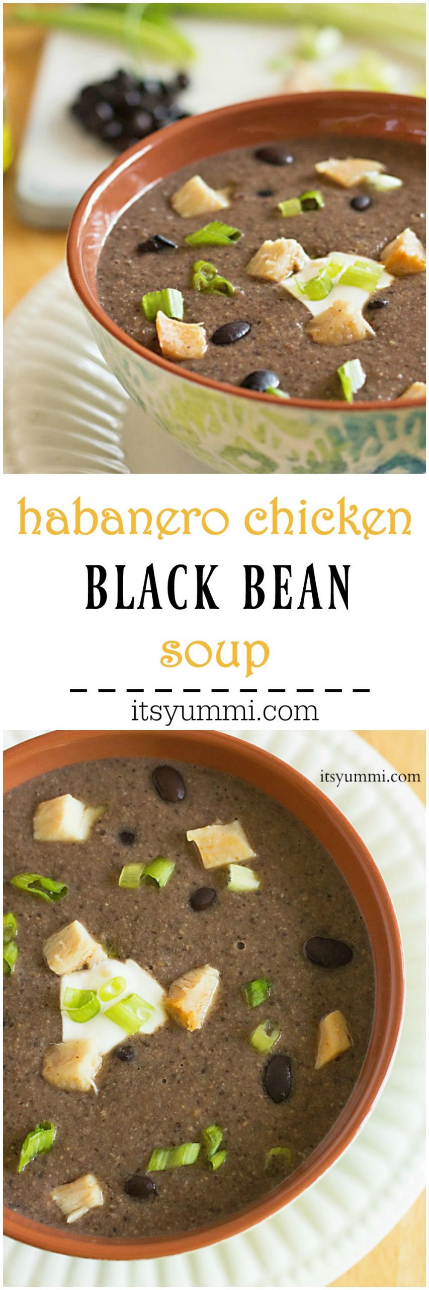 Chicken Black Bean Soup
 Habanero Chicken Black Bean Soup ⋆ Its Yummi