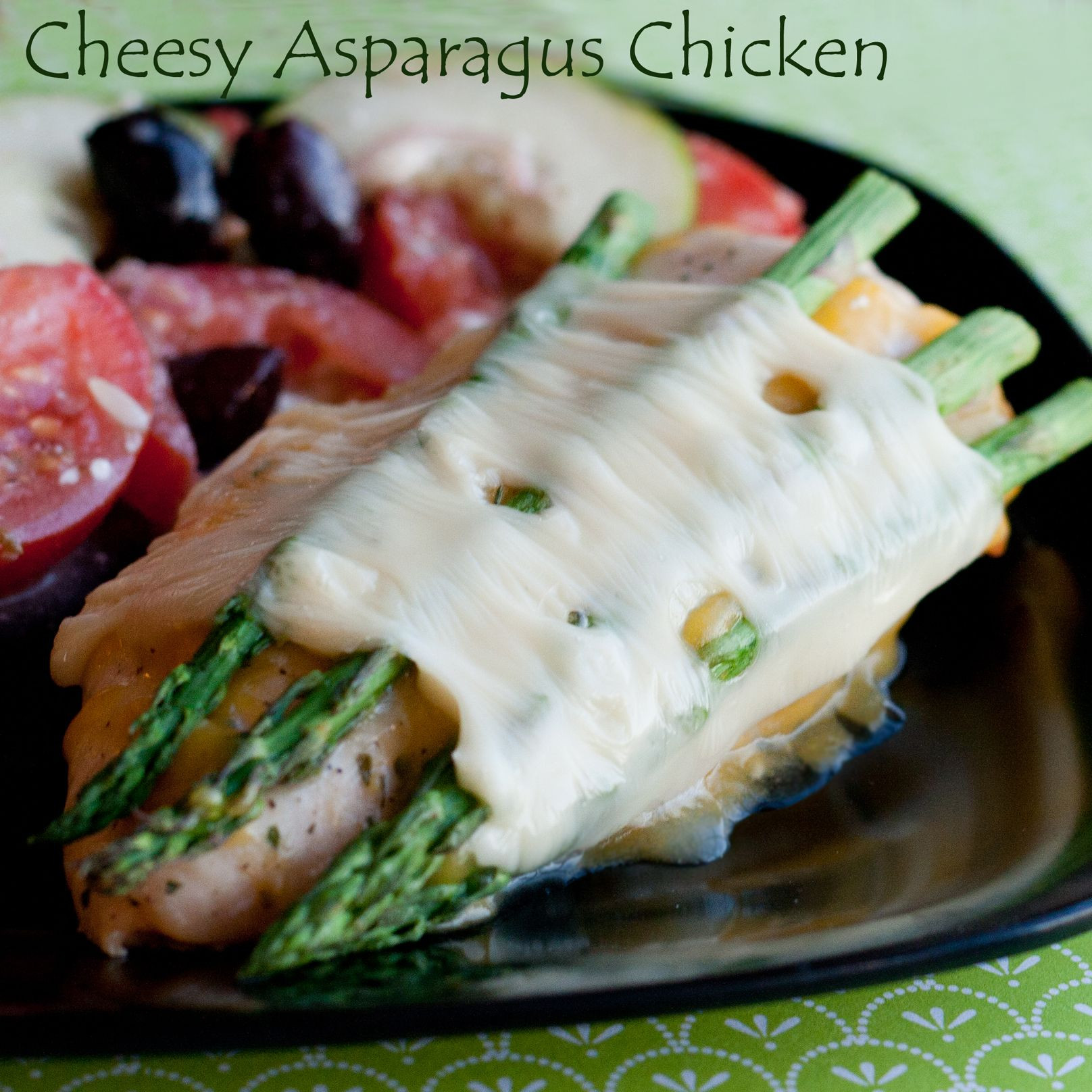 Chicken Breast Appetizers
 Cheesy Asparagus Chicken Recipe