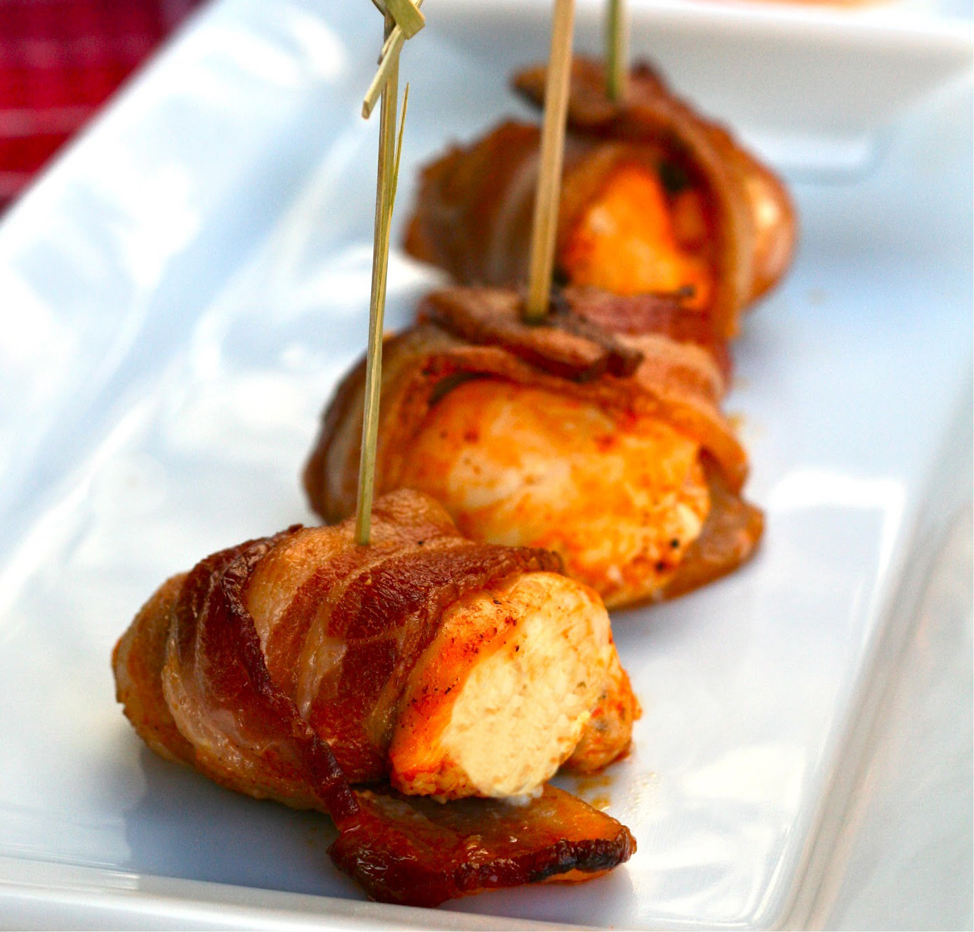 Chicken Breast Appetizers
 Me My Food & My Creativity Chicken Wrapped in Bacon