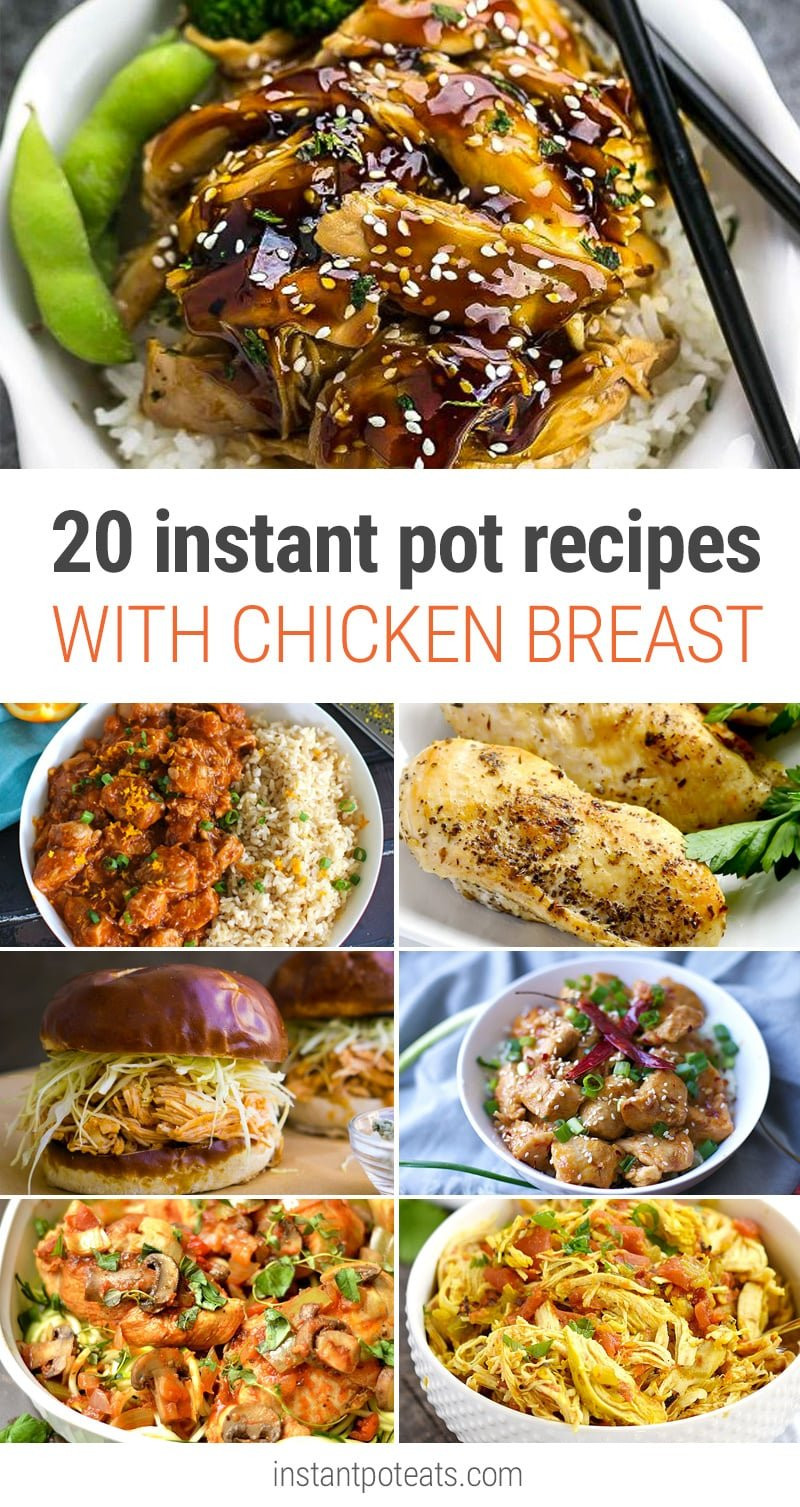 Chicken Breasts In Instant Pot
 20 Tasty Instant Pot Chicken Breast Recipes Instant Pot Eats