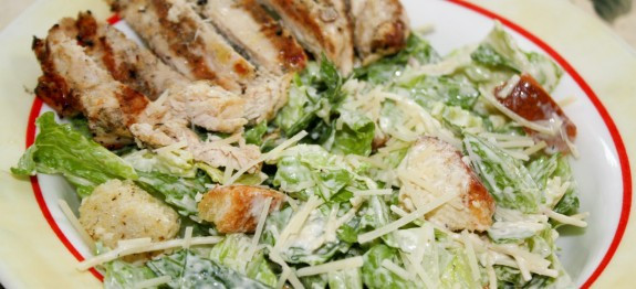 Chicken Caesar Salad Nutrition
 Low Calorie Grilled Chicken Caesar Salad LindySez