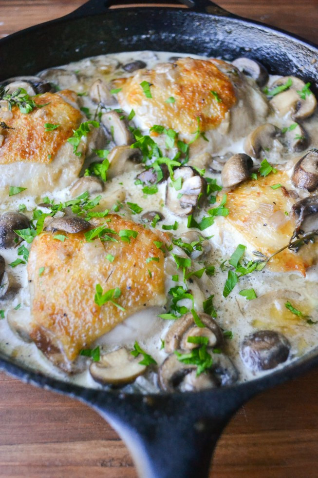 Chicken Dinner Recipe For Two
 Chicken Thighs Marsala for Two