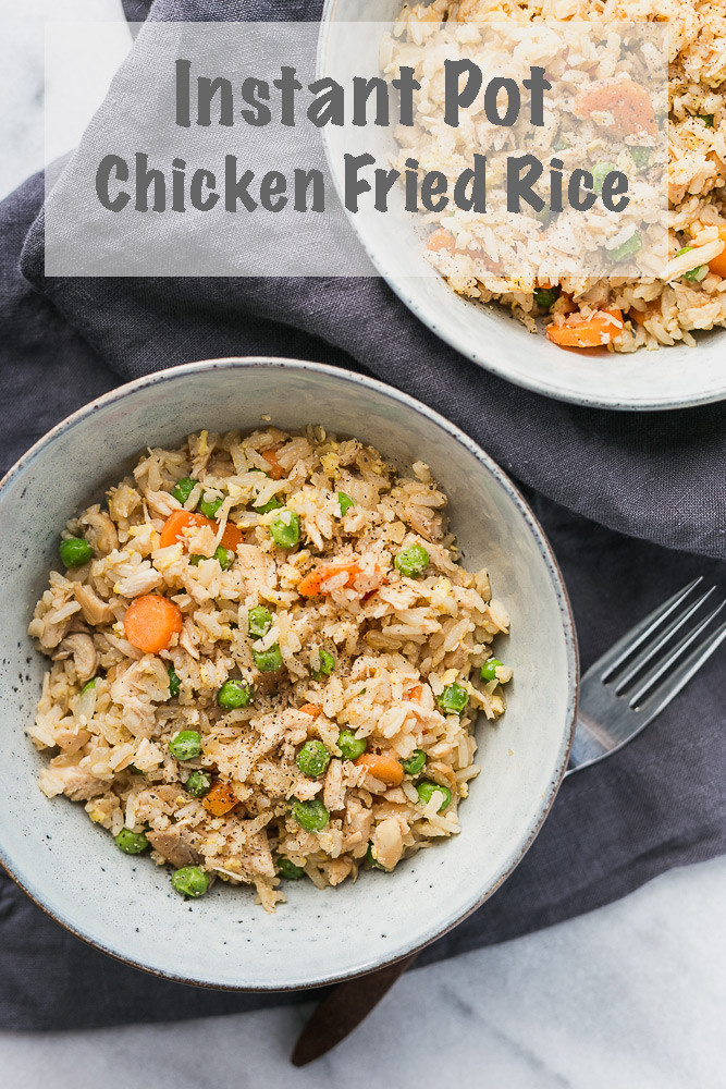 Chicken Fried Rice Instant Pot
 Instant Pot Chicken Fried Rice 3 Scoops of Sugar
