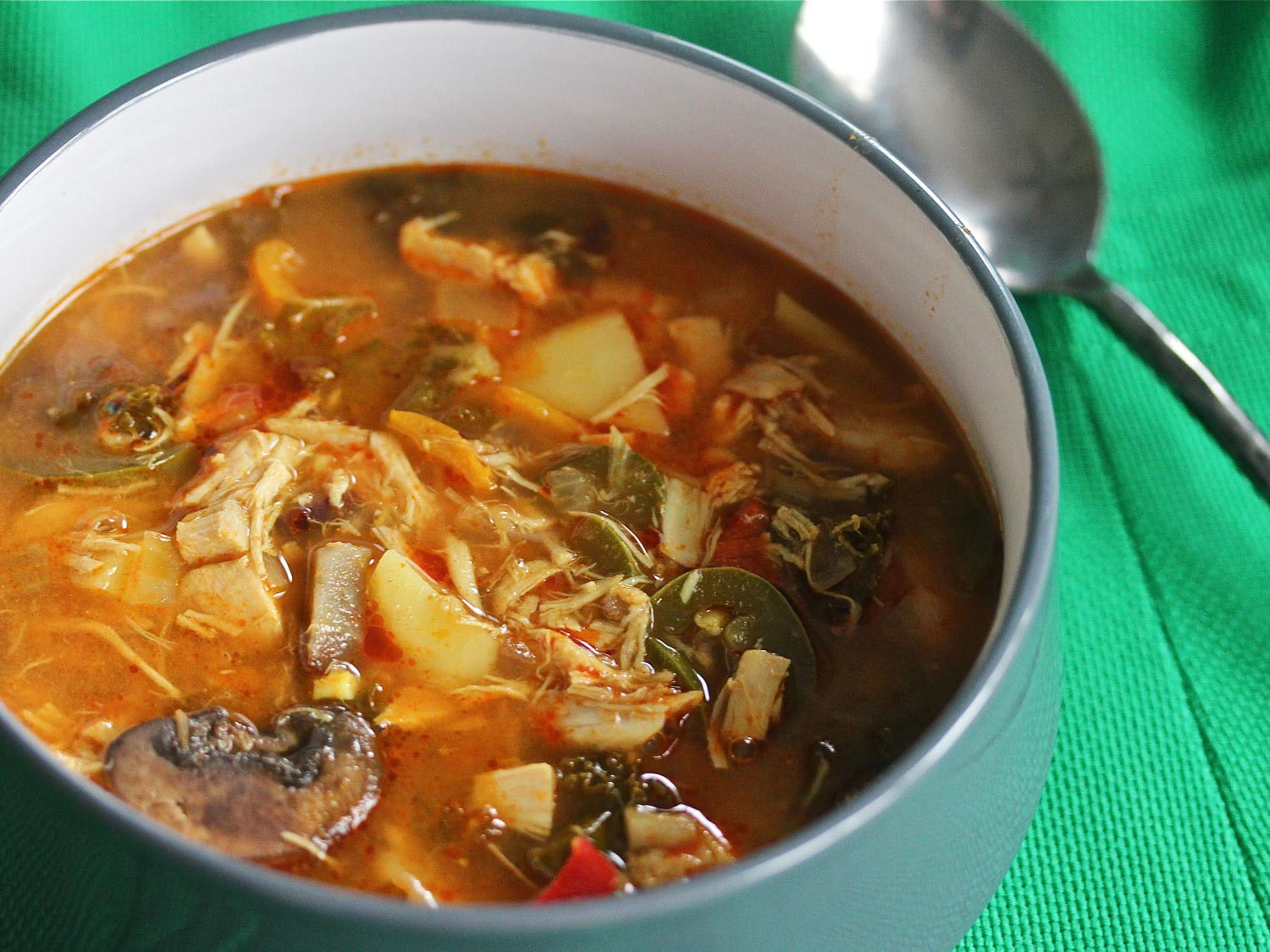 Chicken Kale Soup
 Slow Cooker Slow Cooker Red Curry Soup With Chicken and