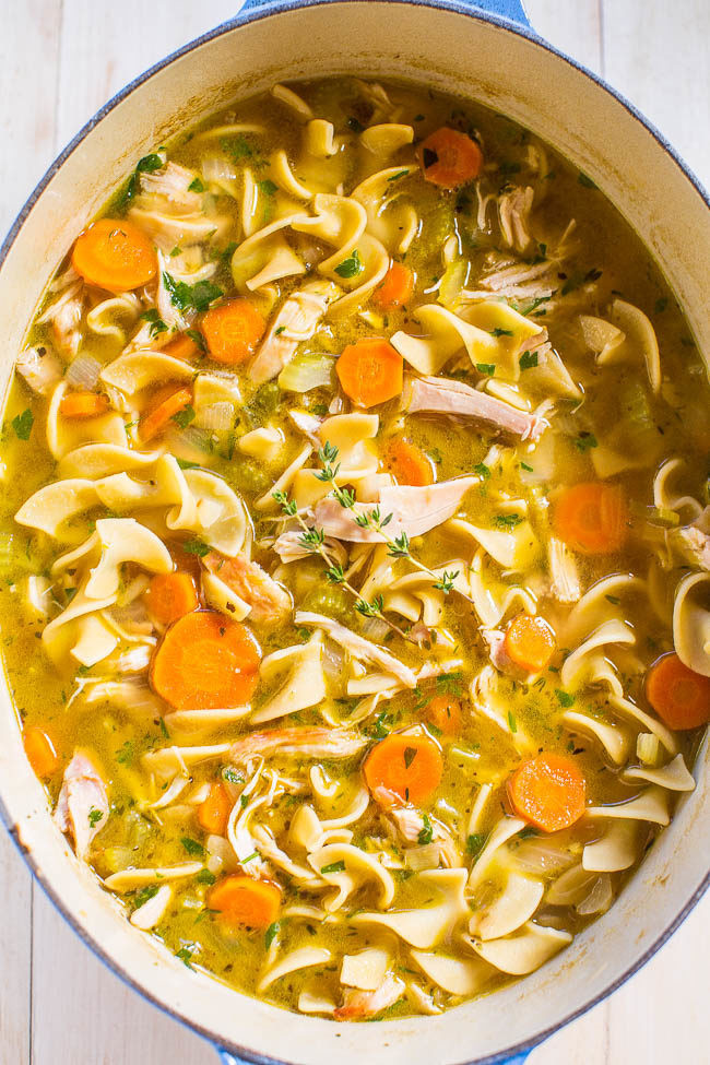 Chicken Noodle Soup Homemade
 Easy 30 Minute Homemade Chicken Noodle Soup Averie Cooks