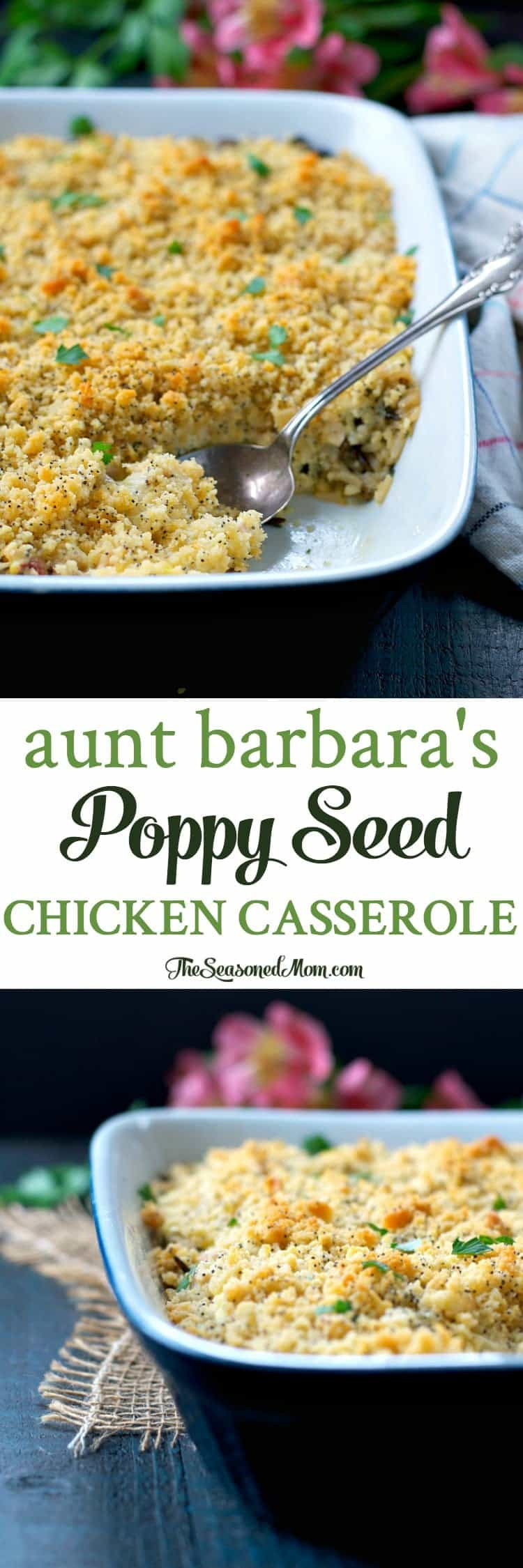 Chicken Poppy Seed Casserole
 Chicken Poppy Seed Casserole The Seasoned Mom
