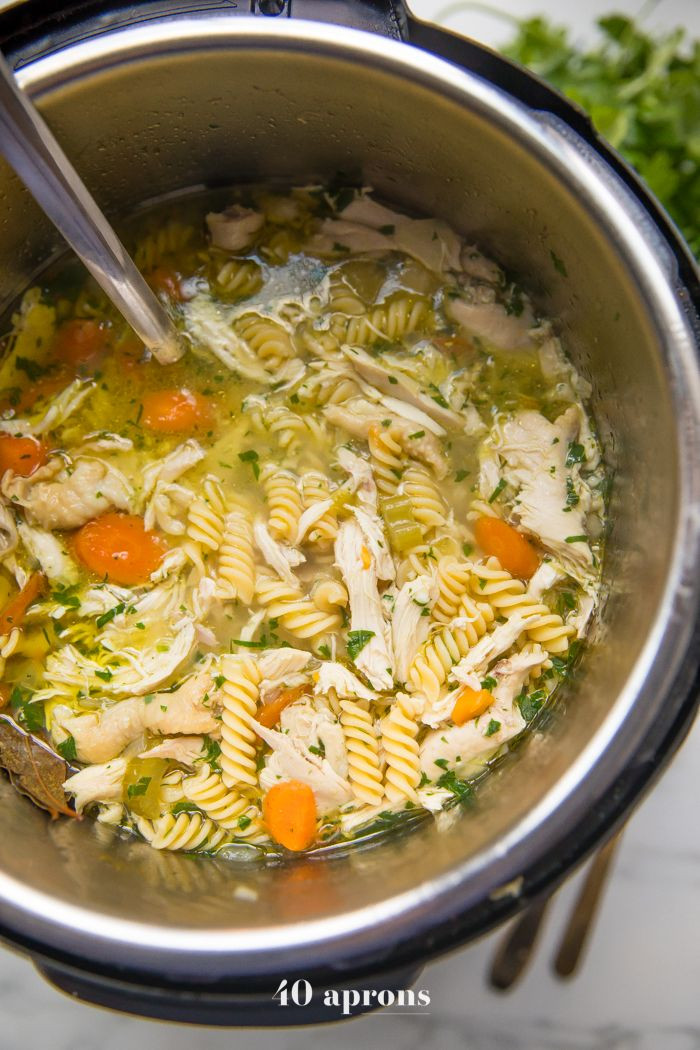 Chicken Soup Delivered
 Easy Homemade Gluten Free Chicken Noodle Soup