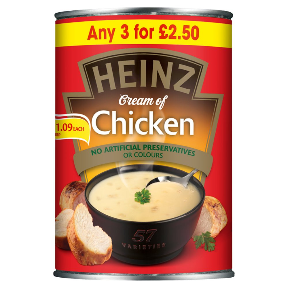 Chicken Soup Delivered
 Heinz Chicken Soup Essentials Delivery