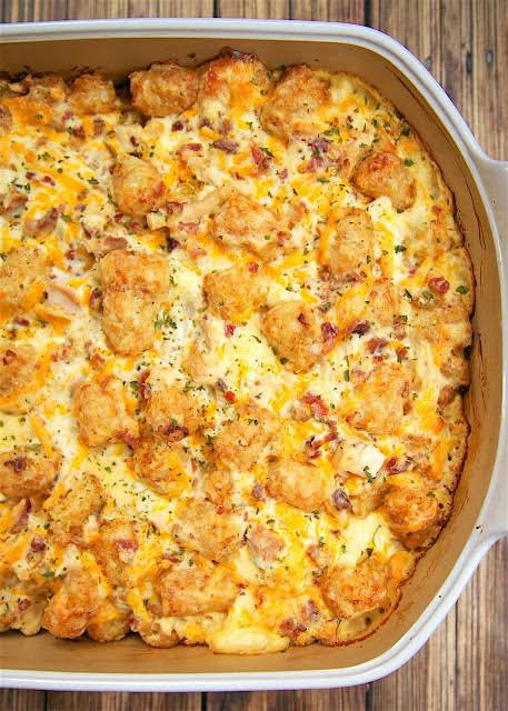 Chicken Tater Tot Casserole With Cream Of Mushroom Soup
 10 Best Chicken Tater Tot Casserole Recipes