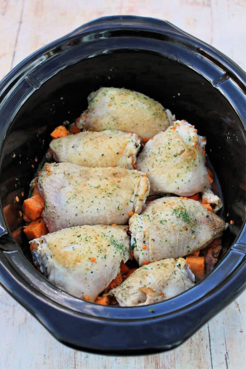 Best 24 Chicken Thigh Slow Cooker Casserole - Best Recipes Ideas and ...