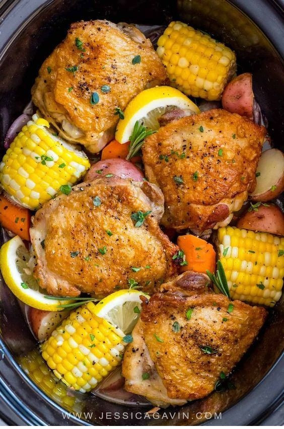 The Best Chicken Thighs Slow Cooker Time On High - Best Recipes Ideas ...