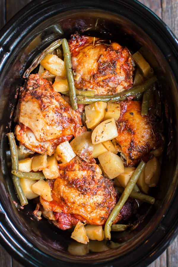 Chicken Thighs Slow Cooker Time On High
 Best Food and Drink Reciepe Ever SLOW COOKER FULL CHICKEN