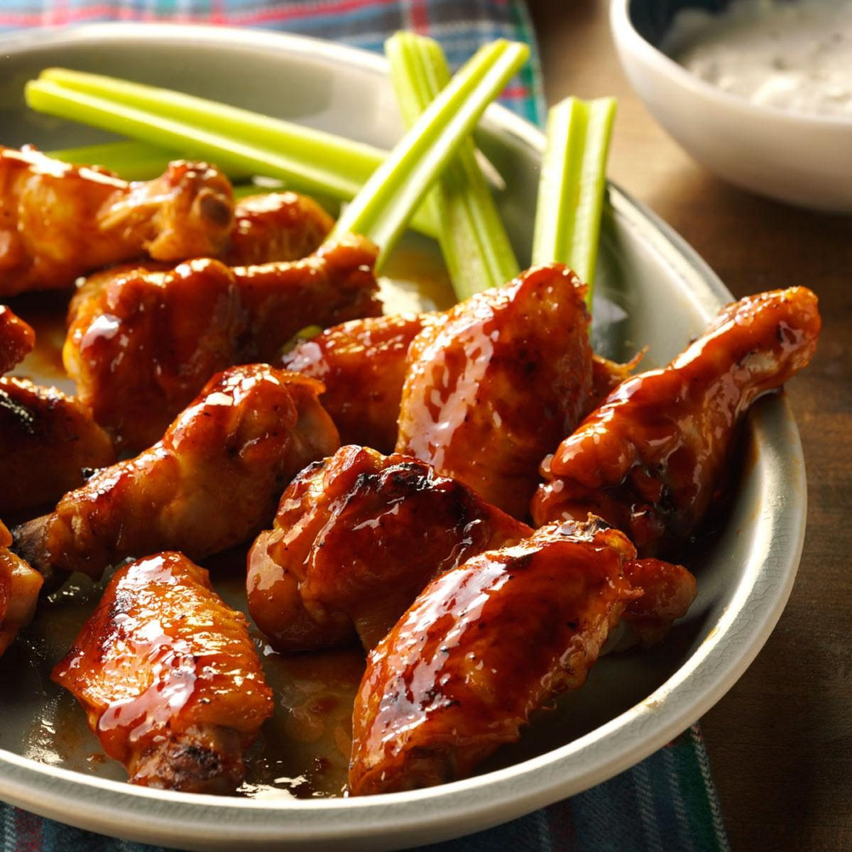 Chicken Wings Recipes
 Glazed Chicken Wings Recipe