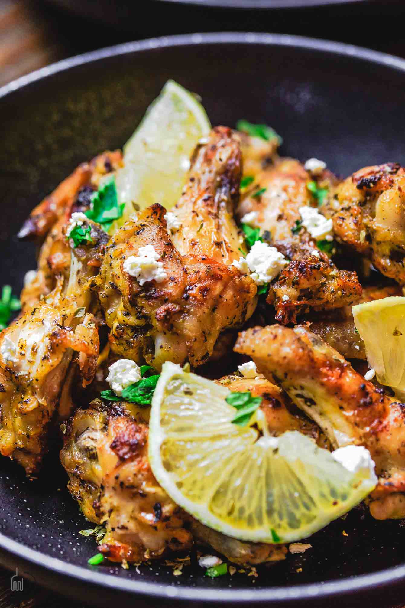 Chicken Wings Recipes
 Greek Baked Chicken Wings Recipe with Tzatziki Sauce