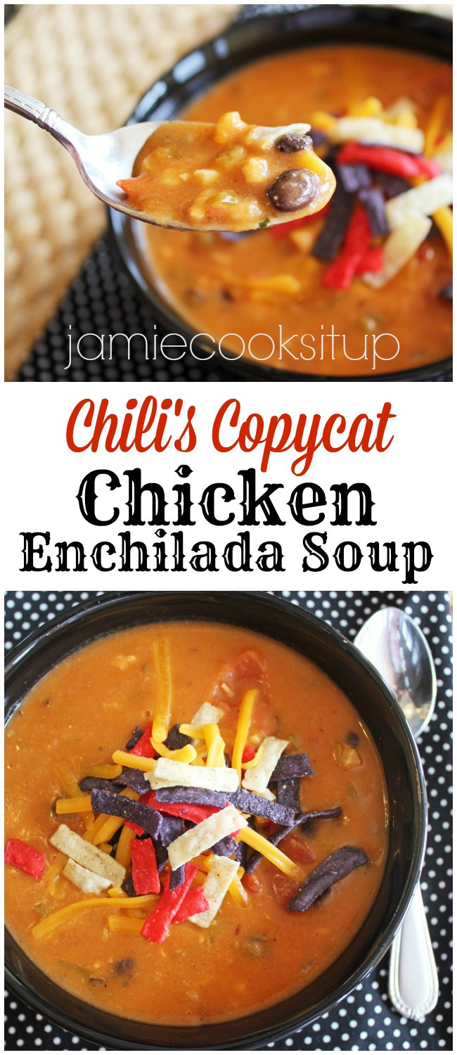 Chili'S Chicken Enchilada Soup Recipe
 Chili’s Copycat Chicken Enchilada Soup